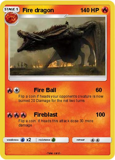 Pokemon Fire dragon