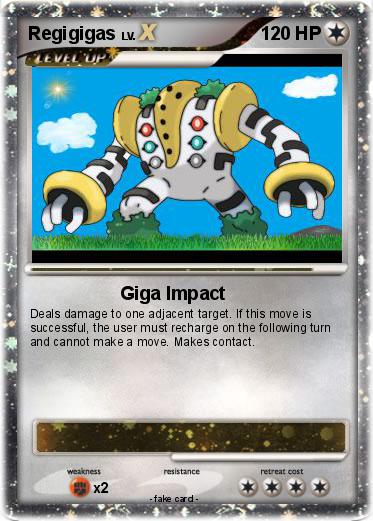 Pokemon Regigigas