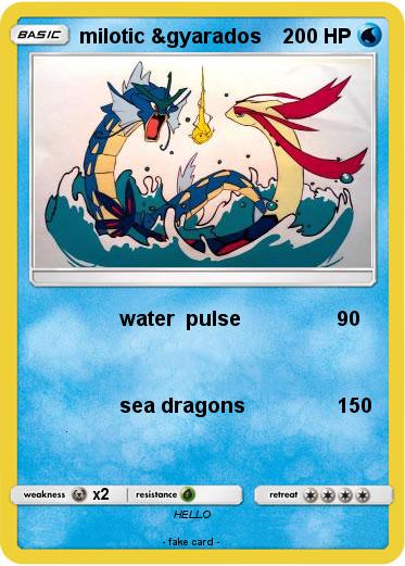 Pokemon milotic &gyarados