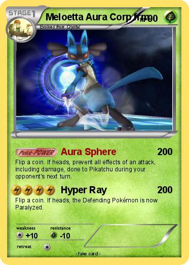 Pokemon Meloetta Aura Corp frm
