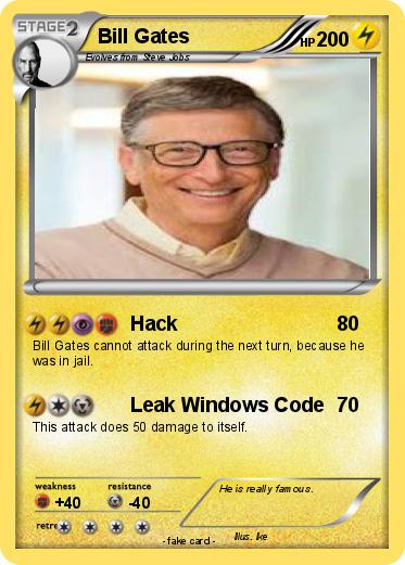 Pokemon Bill Gates