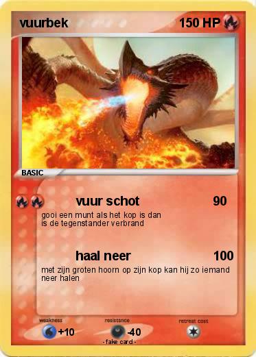 Pokemon vuurbek