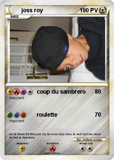 Pokemon joss roy