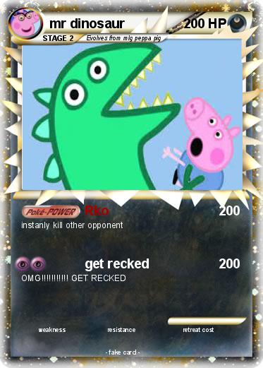 Pokemon mr dinosaur