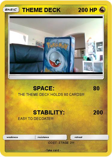 Pokemon THEME DECK