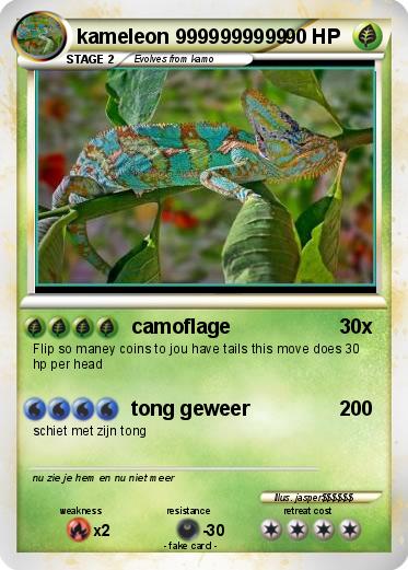 Pokemon kameleon 9999999999