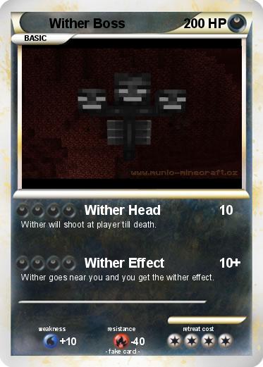 Pokemon Wither Boss