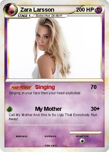 Pokemon Zara Larsson