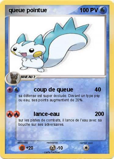 Pokemon queue pointue
