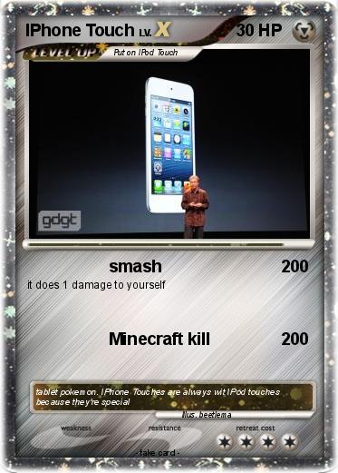 Pokemon IPhone Touch