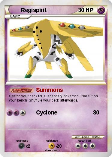 Pokemon Regispirit