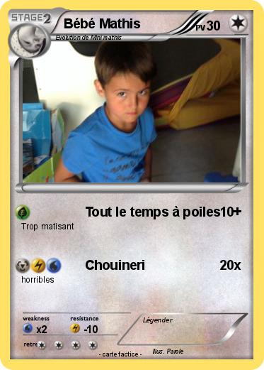 Pokemon Bébé Mathis