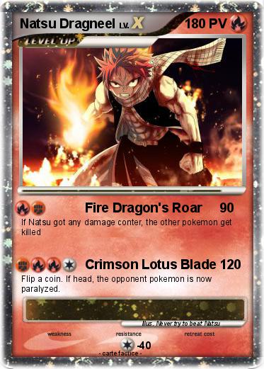 Pokemon Natsu Dragneel