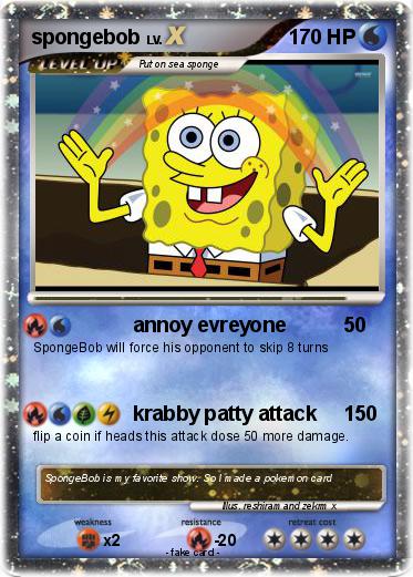 Pokemon spongebob