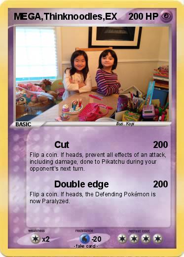 Pokemon MEGA,Thinknoodles,EX