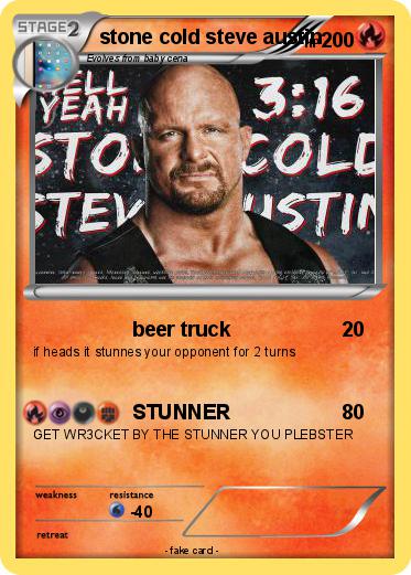 Pokemon stone cold steve austin