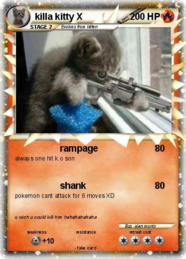 Pokemon killa kitty X