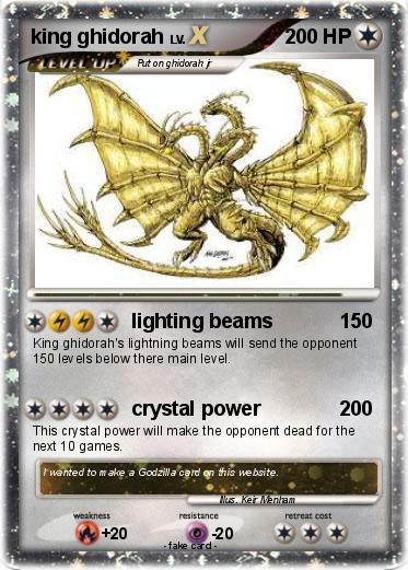 Pokemon king ghidorah