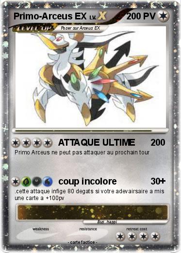 Pokemon Primo-Arceus EX