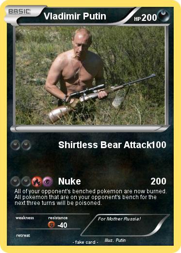 Pokemon Vladimir Putin