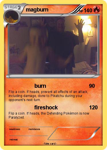 Pokemon magburn