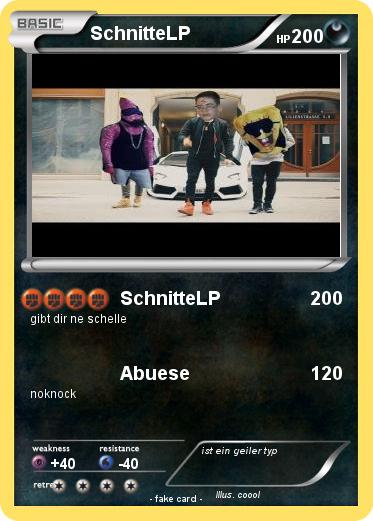 Pokemon SchnitteLP