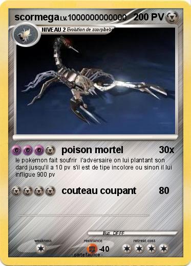 Pokemon scormega