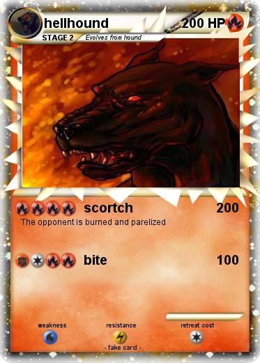 Pokemon hellhound