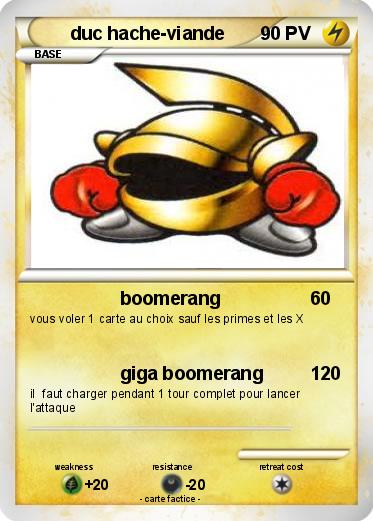 Pokemon duc hache-viande