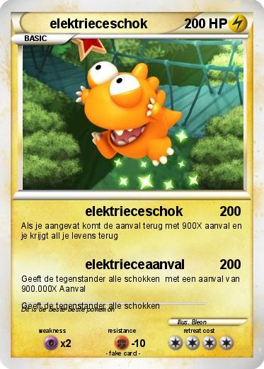 Pokemon elektrieceschok