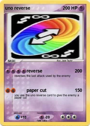 Pokemon uno reverse