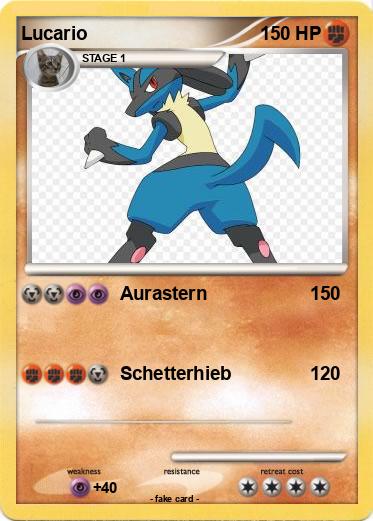 Pokemon Lucario