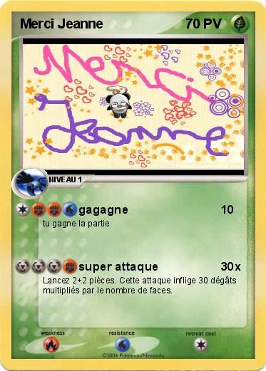 Pokemon Merci Jeanne