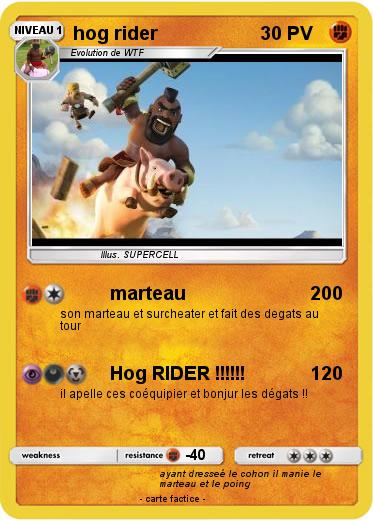 Pokemon hog rider