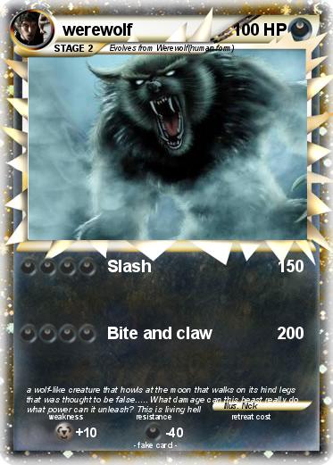 Pokemon werewolf