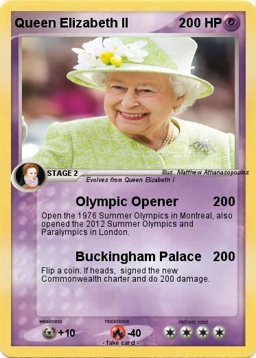 Pokemon Queen Elizabeth II
