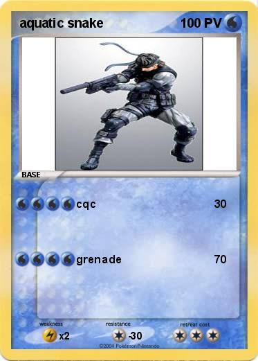 Pokemon aquatic snake