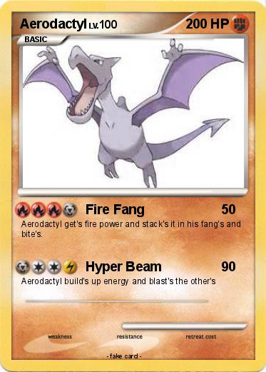 Pokemon Aerodactyl
