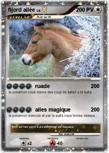 Pokemon fijord ailée