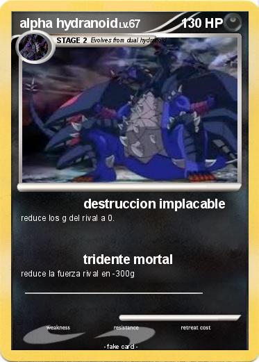 Pokemon alpha hydranoid