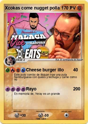 Pokemon Xcokas come nugget polla
