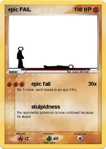 Pokemon epic FAIL