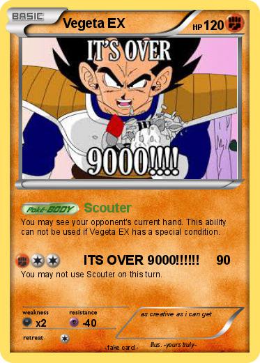 Pokemon Vegeta EX