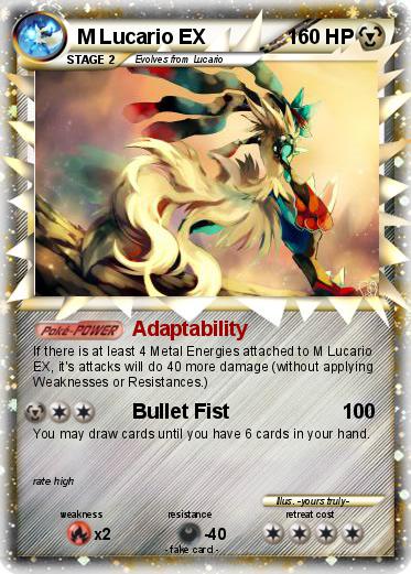 Pokemon M Lucario EX