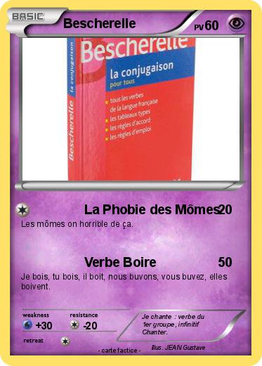 Pokemon Bescherelle