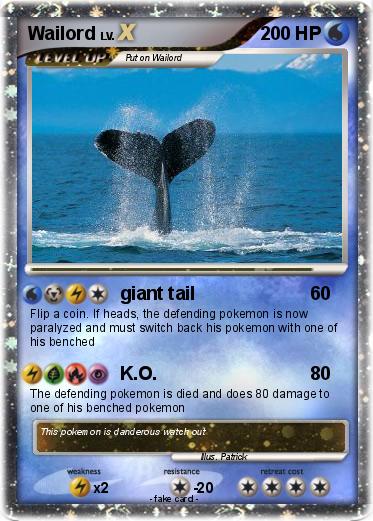 Pokemon Wailord
