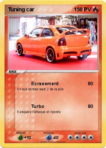 Pokemon Tuning car