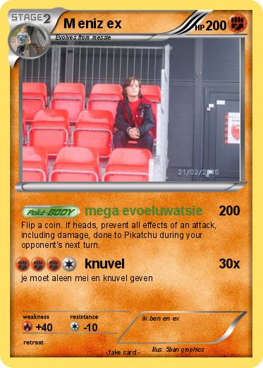 Pokemon M eniz ex