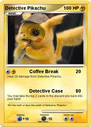 Pokemon Detective Pikachu