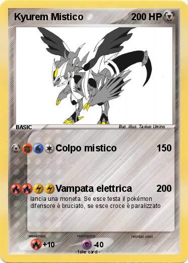 Pokemon Kyurem Mistico